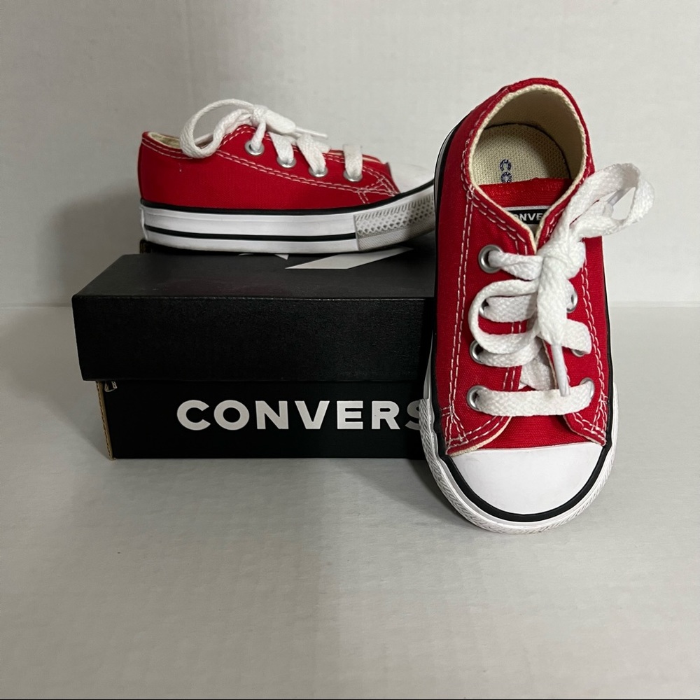 Converse Kids Red Sneakers